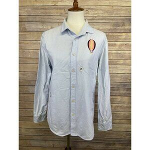 MetersBonwe XL Button Front Too Embroidered